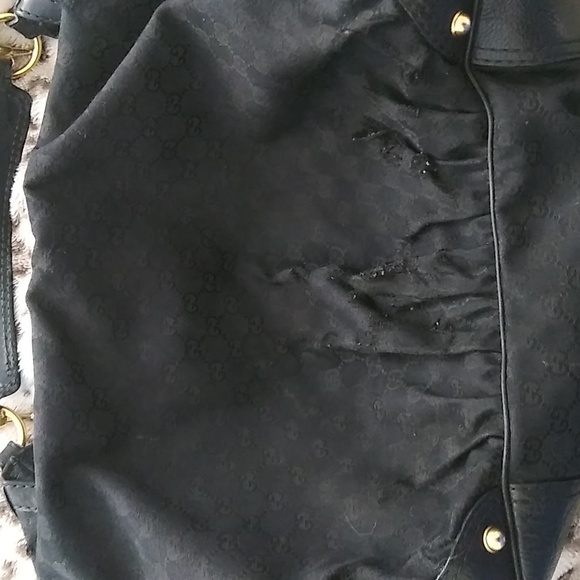 🔥SALE🔥💯Auth Gucci Jockey hobo bag. - Picture 5 of 16